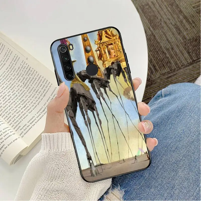 TOPLBPCS Сальвадор Дали художественный чехол для телефона Redmi note 8Pro 8T 9 6pro 7 7A 6 6A 8 5plus pro