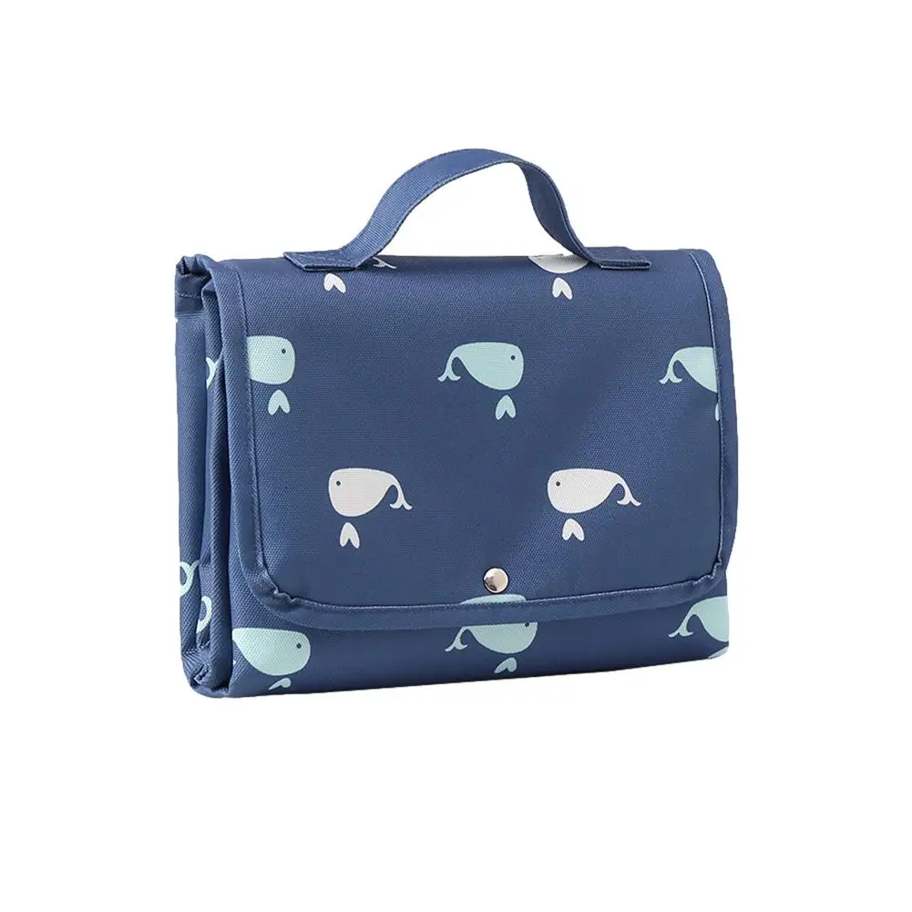 

Пеленка для младенцев, водонепроницаемый портативный комплект подгузников с подушечкой для головы, сумка для подгузников, прекрасный пода...