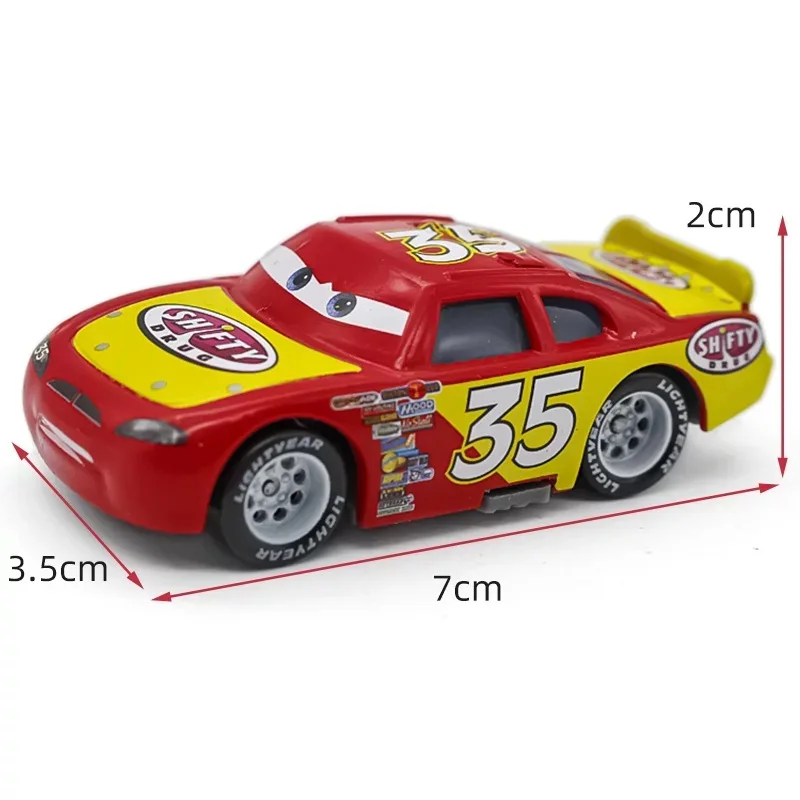 

Disney Pixar Racing 2 3 Matt Jackson Lightning McQueen Storm Ramirez 1:55 Die Casting Car Metal Alloy Boy Kids Toy Christmas Gif