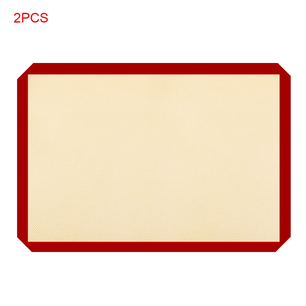 

Силиконовый коврик для выпечки, 2 шт., антипригарный, термостойкий, для духовки, микроволновой печи