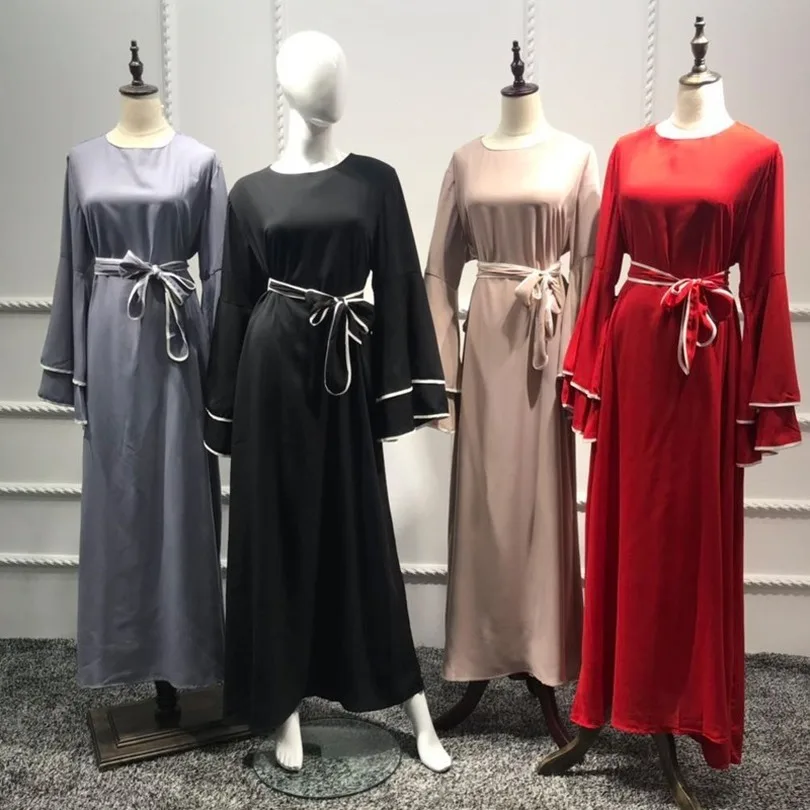 Абая кафтан хиджаб мусульманское платье джилбаб Caftan Рамадан Турция Дубай для