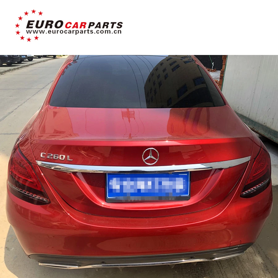 2019 C class w205 C180 C200 C260 C300L светодиодный задний фонарь для C180L C200L C260L фонарь|Обвесы| |