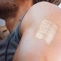 1pieces outdoor portable zipper tie white and skin zipper fast suture patch tone band aid wound wound patch hemostatic clos p7i3