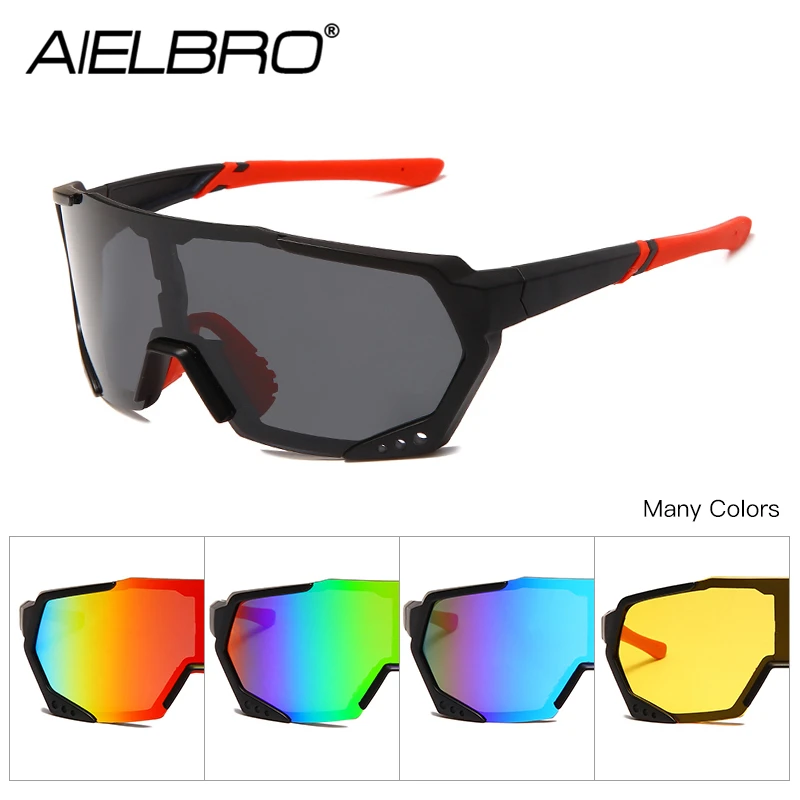 Мужские солнцезащитные очки с двумя линзами набор велосипедных очков