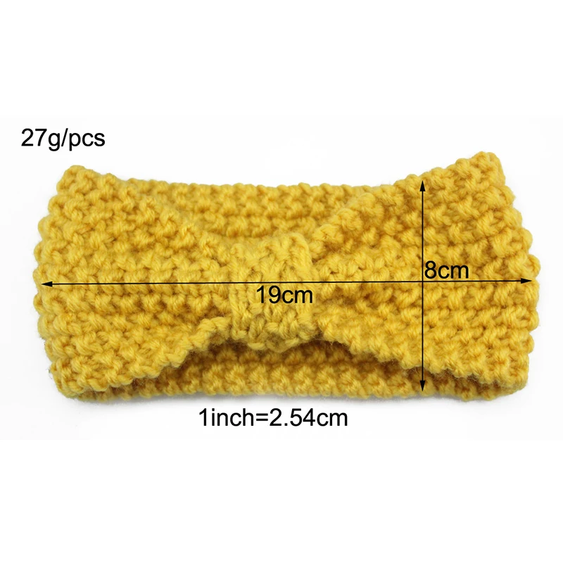 Повязка на голову для маленьких девочек вязаная крючком повязка новорожденных