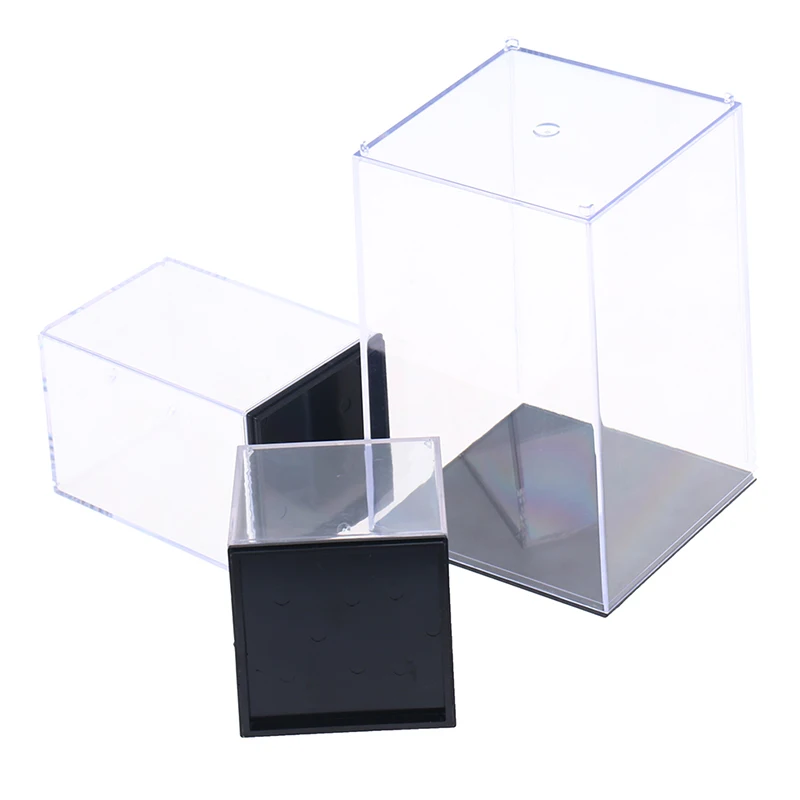 

New Acrylic Display Case Box Dustproof For Action Figure Models Collectibles