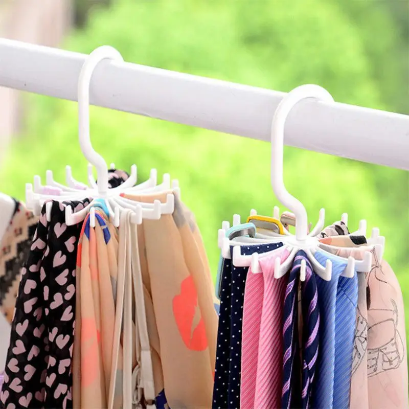 Вращающаяся на 360 ° многофункциональная Регулируемая Вешалка для галстуков
