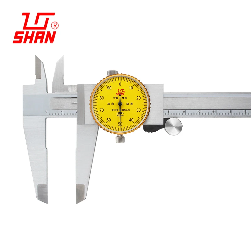 Штангенциркуль с циферблатом 0 01 мм высокоточный штангенциркуль из нержавеющей