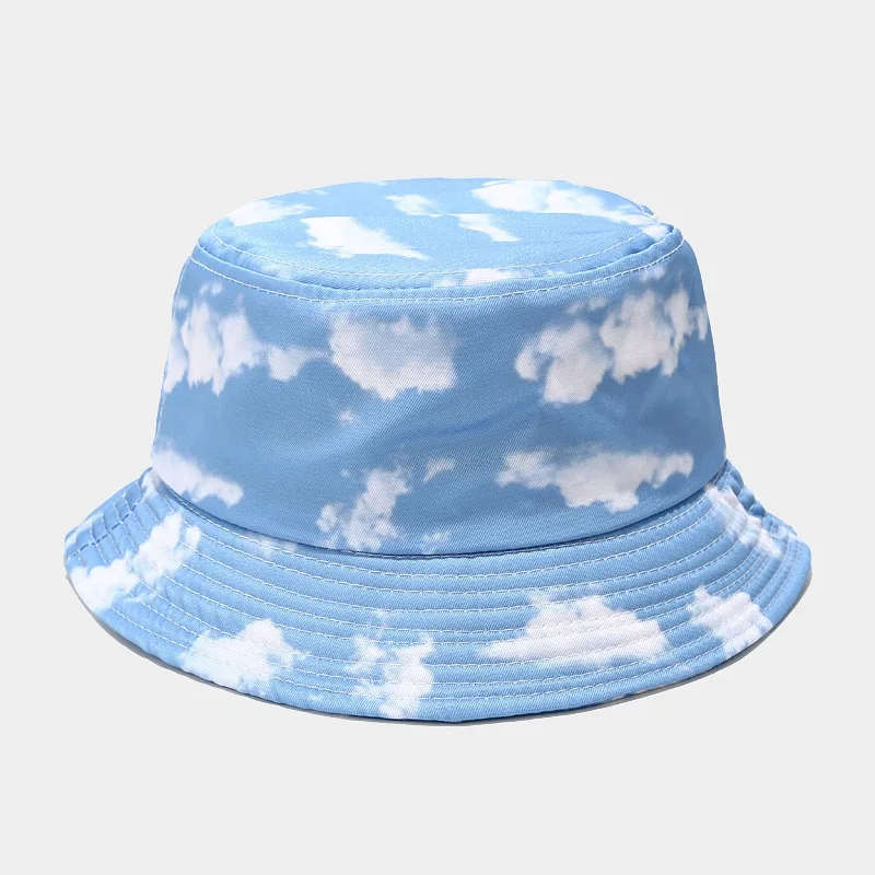 2020 New Chinese Dragon Bucket Hat Cloud Chapeau Fashion Fishing Printed Fire Bob Caps Women Men Panama Summer Sun Cap | Аксессуары для