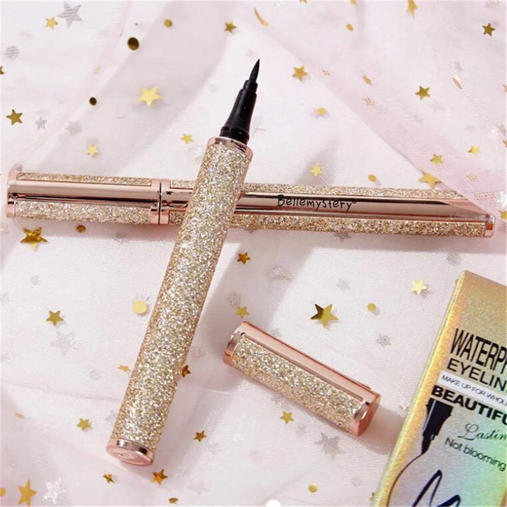 Быстросохнущая подводка для глаз Звездная Галактика водостойкая жидкая с