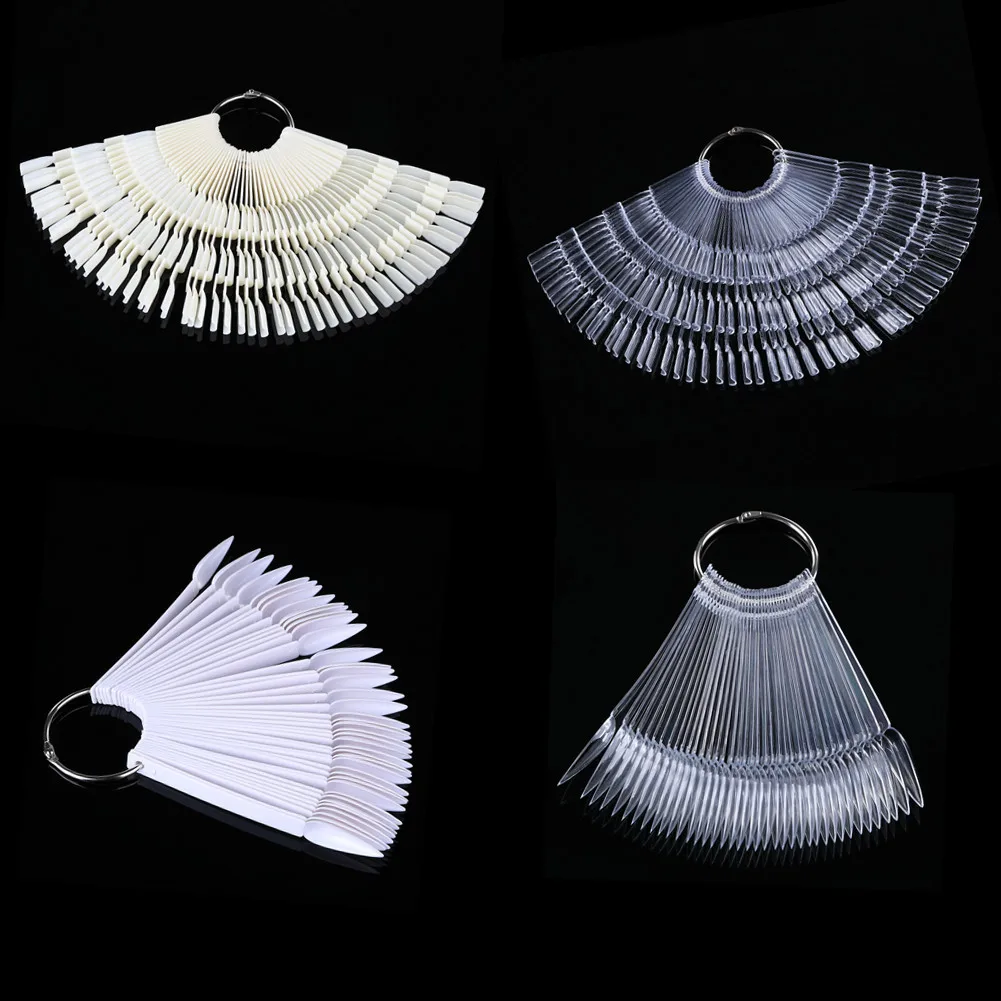 Для выведения токсинов 40 шт прозрачный Природный Черный Ложные Типсы для нейл