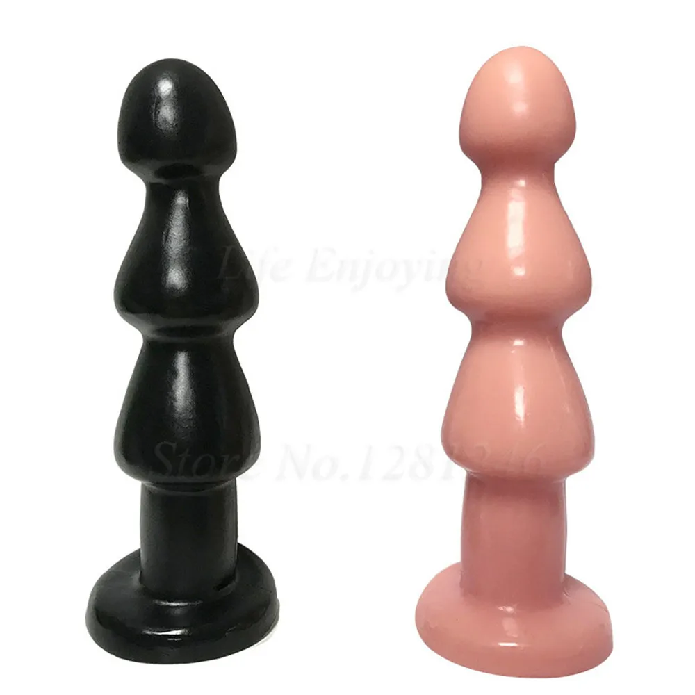 New Super Soft Anal Beads Big Butt Plug with Sucker Sex Toys for Adults Woman Man Dildo Large Booty Huge Anus dilator | Красота и