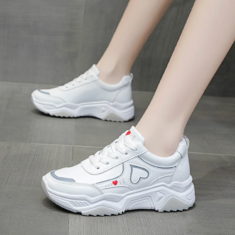 

New shoes new sports shoes girls increase casual shoes running shoes