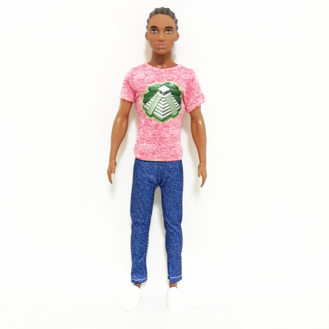 Кен мальчик друг розовый синий брюки набор forBarbie аксессуары для кукол игровой дом