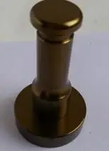 DIY настенный крюк для Полотенца Ванная комната Кухня Одежда ключ Вешалка для шляп и сумок держатель настенный высокое качество - Цвет: champagne