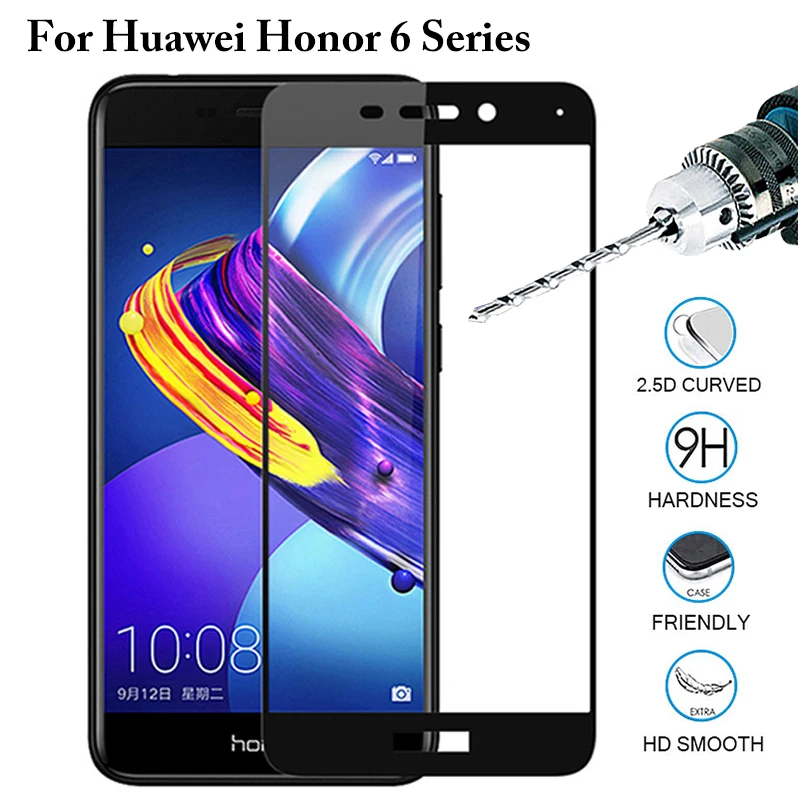 Защитное стекло для Huawei Honor 6c Pro закаленное 2 шт. | Мобильные телефоны и аксессуары