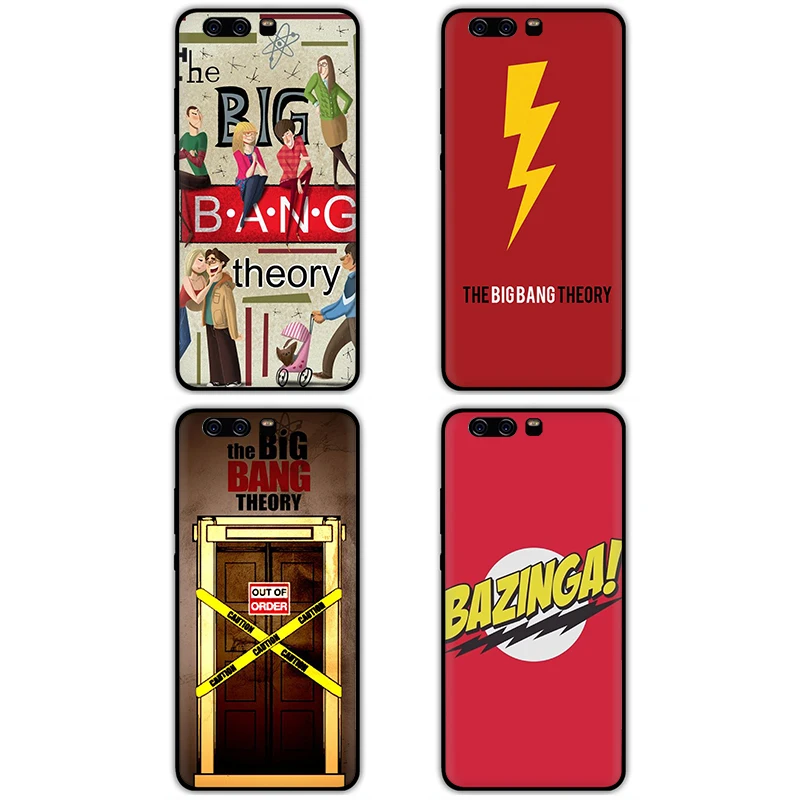 Силиконовый чехол для телефона Bazinga The Big Bang Theory tv show Huawei P8 P9 P10 P20 P30 Lite Mini Pro P Smart Z