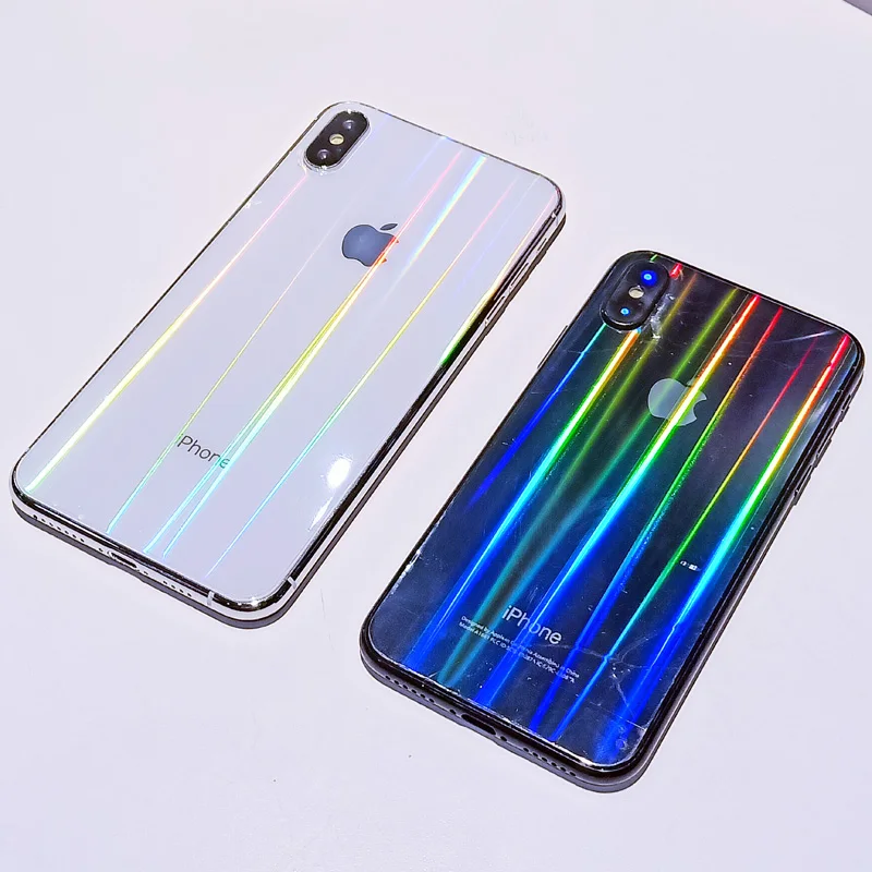 Модная прозрачная лазерная наклейка на заднюю панель телефона Samsung S20 Ultra Plus NOTE 9