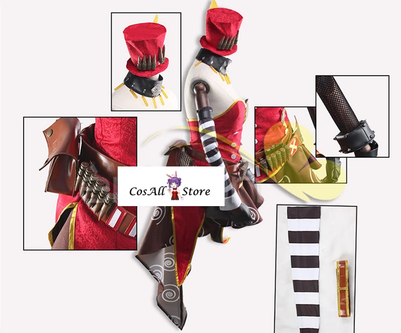 

Borderlands3 Cosplays Moxxi Cosplay Costume can custom made