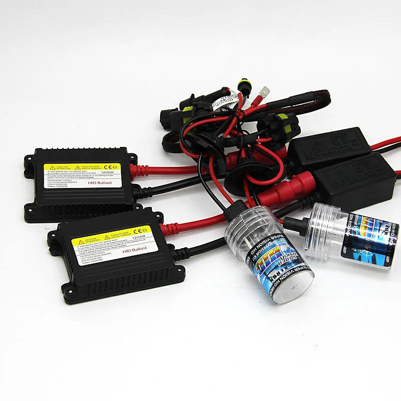 55 Вт 12 В h4 Hi/low H4 bi xenon HID H1 H3 H 7H11 9005 9006 комплект для ксеноновых ламп|Лампы