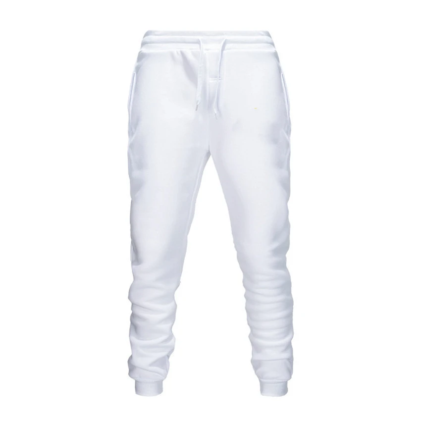 

Loose Joggers Wide Women Men Elastic Waist Sports Pants Print Trousers Couple Leisure Streetwear Unisex Solid Sweatpants