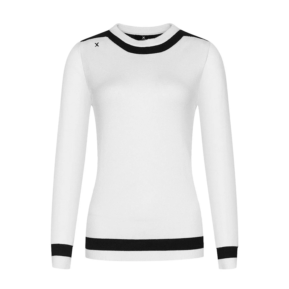 Женский зимний свитер для гольфа повседневное уличное дышащее хлопковое теплое