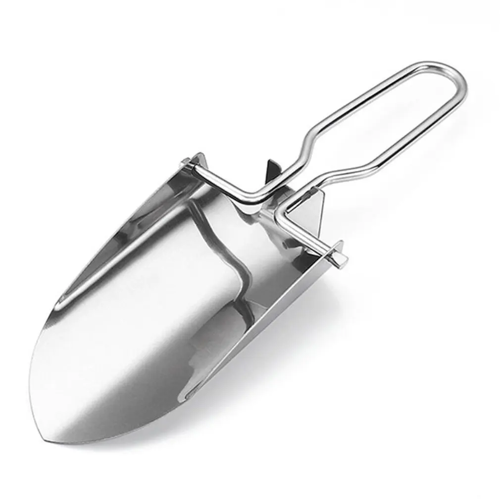 

Foldable Flower Shovel Small Shovel Vegetable Gardening Tool Transplanting Tool Stainless Steel Gardening Shovel