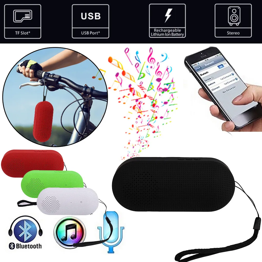 15# Портативный беспроводной Bluetooth стерео звук sd-карта звуковая система 3D стерео музыка объемный динамик для смартфона, ПК