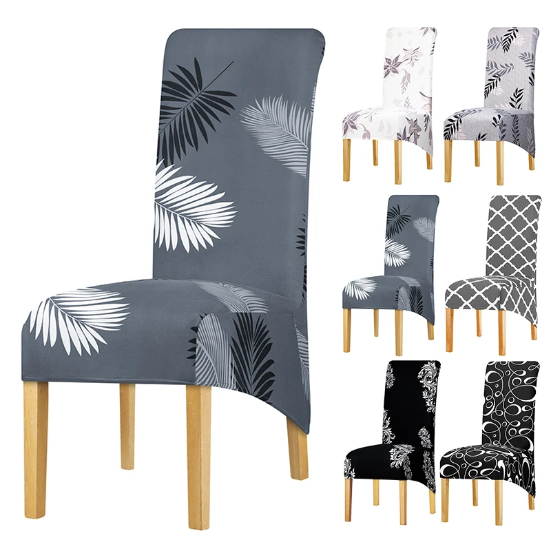 Длинная задняя крышка для стула размер XL европейский стиль высокий заднее