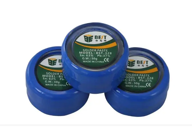 BST-328 50g Оловянная паста свинцовый припой для линии производства