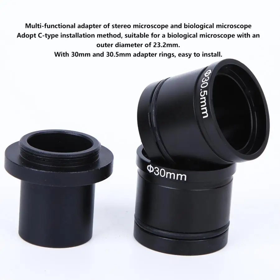 Микроскоп камера C Mount адаптер объектива CCD интерфейсный аксессуар|Запчасти и