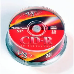 Диски VS CD-R 80 52x CB 25 шт. | Компьютеры и офис
