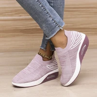 women sneakers platform shoes breathable wedge heel womens shoes soft bottom female shoes plus size shoes women