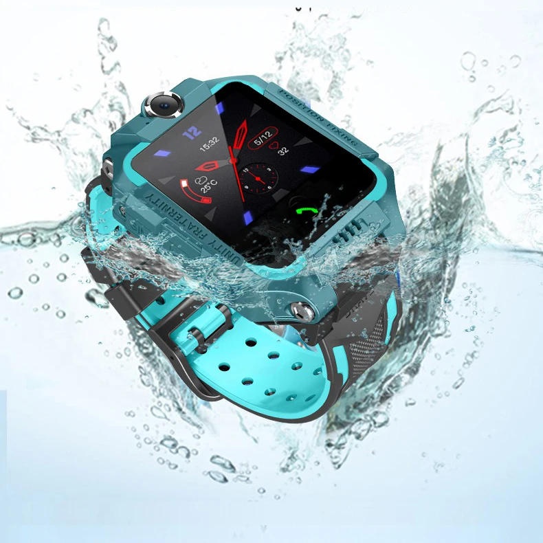 

Q19 Kids Smart Watch LBS positioning micro-chat touch color screen dual-lens SOS mobile phone watch voice chat life waterproof