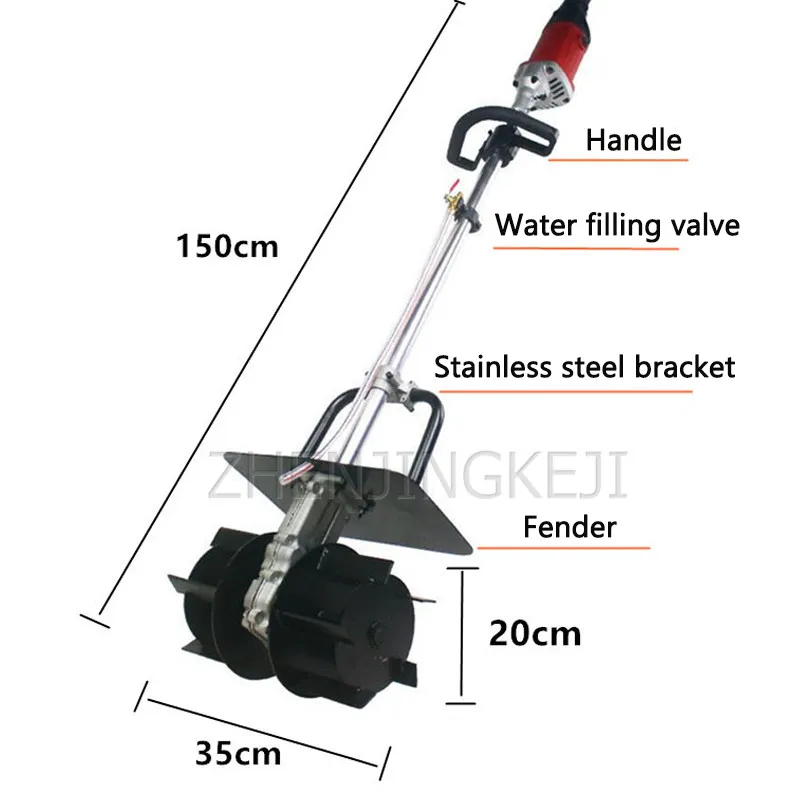 Бетонный блендер 2400 Вт высокомощное оборудование для дома песок лайма брусчатка