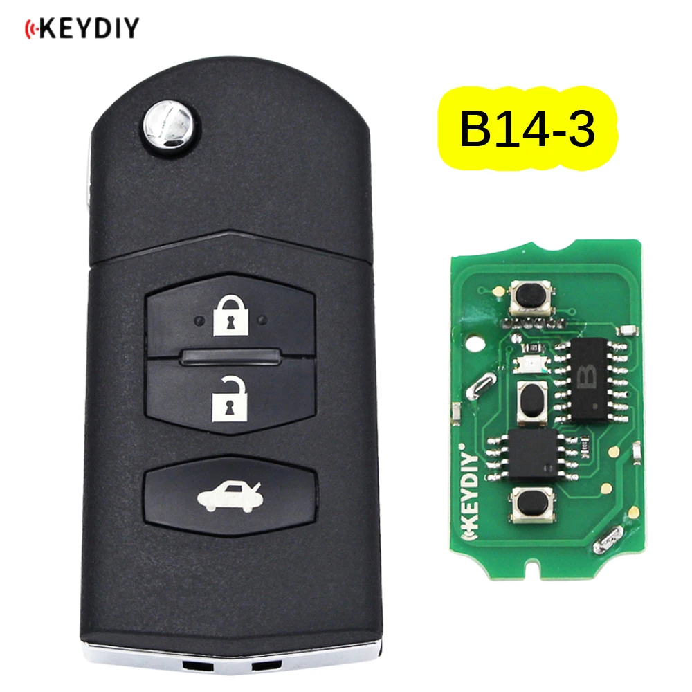 KEYDIY серии B B14 3 кнопки Универсальный KD пульт дистанционного управления для KD200 KD900