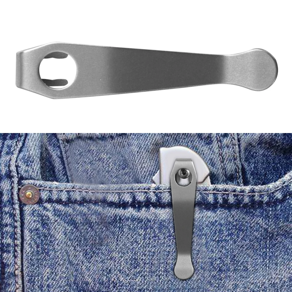 Походный охотничий нож из титанового сплава с зажимом для ремня | Инструменты