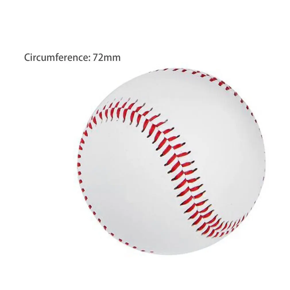

2020 High quality Handmade Baseballs PVC Upper Rubber Inner Soft Baseball Balls Softball Ball Training Exercise Baseball Balls