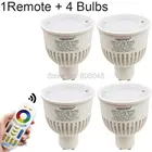 Умная Светодиодная лампа Miboxer с регулируемой яркостью, 6 Вт, GU10, RGB + CCT (2700-6500K), светодиодный прожектор FUT106, 2,4G, дистанционное управление, Wi-Fi, Alexa, Google, голосовое управление