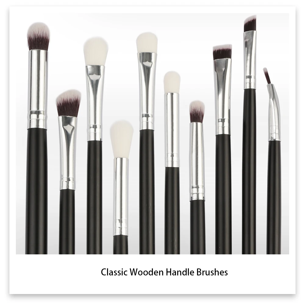 MAANGE 3/6/10 шт набор кистей для макияжа Pro Пудра Тени век подводка глаз смесь бровей