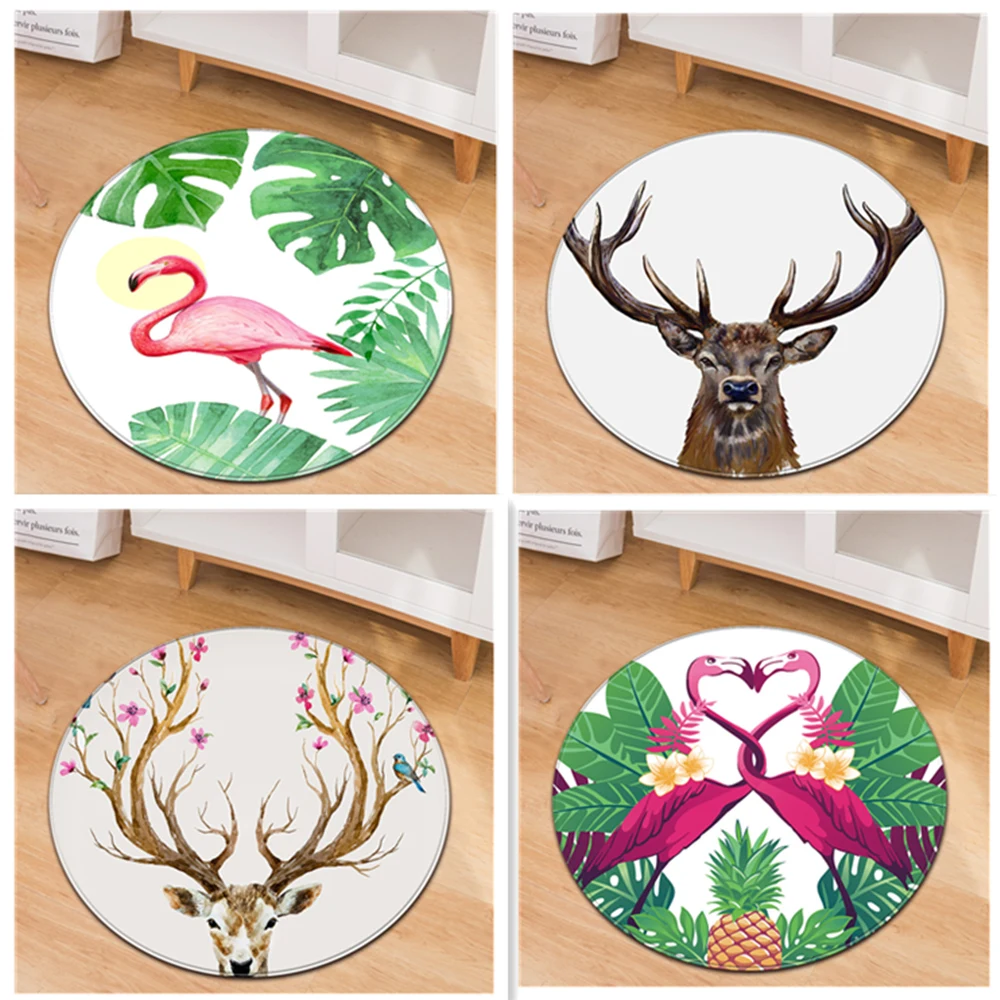 Ковер для гостиной круглый ковер спальни напольный коврик прихожей Детские