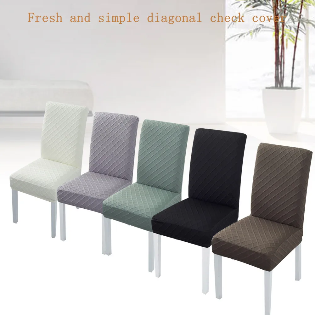 Мягкий стрейч-саржевая Ткань чехлы на стулья съемные моющиеся Анти-пыль