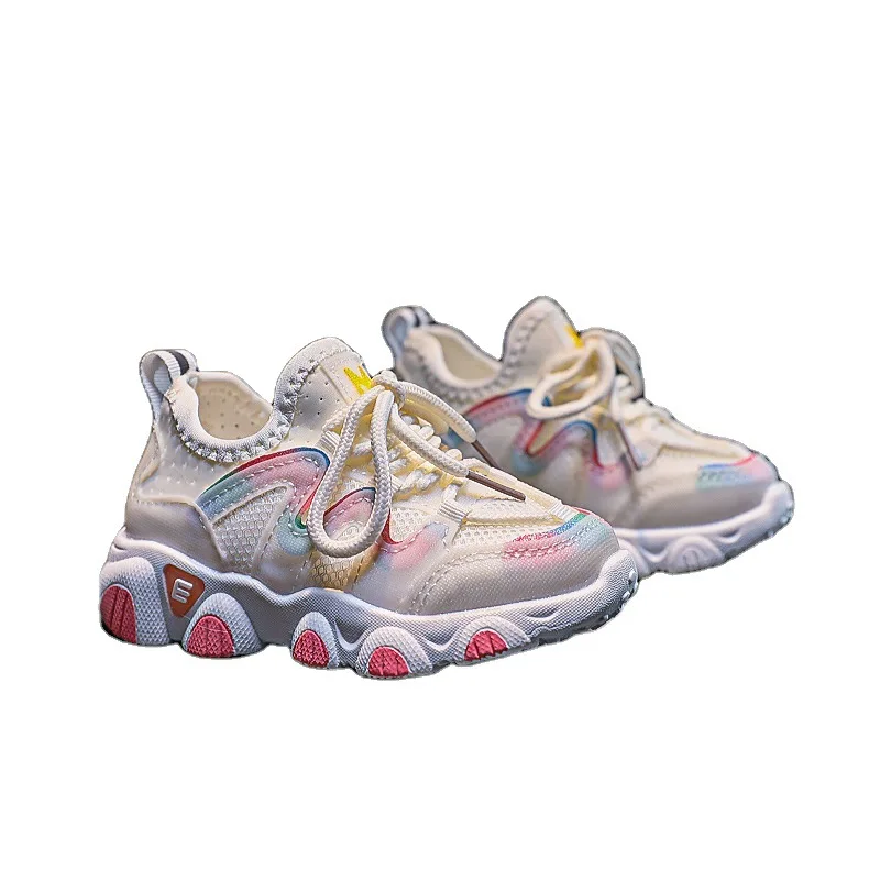 

Baby Sport Shoes Mesh Kids Running Shoes Thick Bottom Cool Children Sneakers Breathable Outdoor Travel Shoe STP023