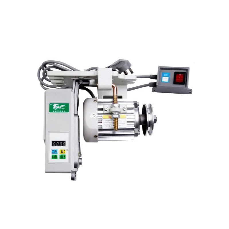 Máquina de Costura Fio de Cobre Industrial Servo Motor Ímã Permanente Brushless Baixo Ruído Ajustável Velocidade dc 220v 600w