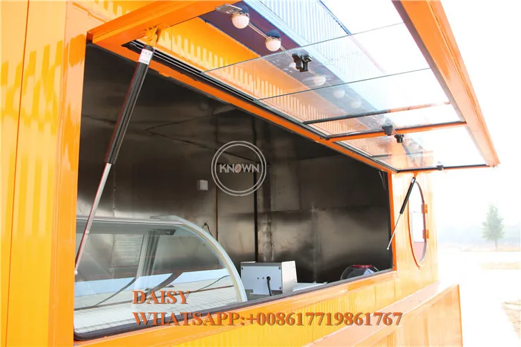 4M long mobile street food trailer hot dog truck cart in USA | Бытовая техника