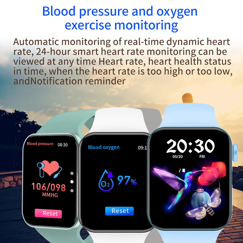 Смарт-часы IWO T100 Plus серия 7 пульсометр 2021 смарт-часы для мужчин и женщин