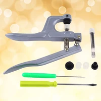 1 set snap fasteners plier hand pressure stud clamp button installation craft tool plier
