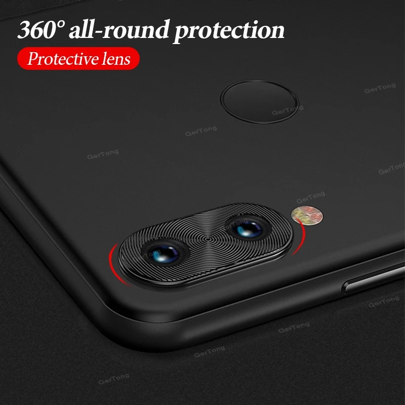 Для Redmi Note 7 Pro Защита объектива камеры алюминиевое кольцо покрытие для Xiaomi Redmi Note 7 8 Pro чехол для камеры защита кольца