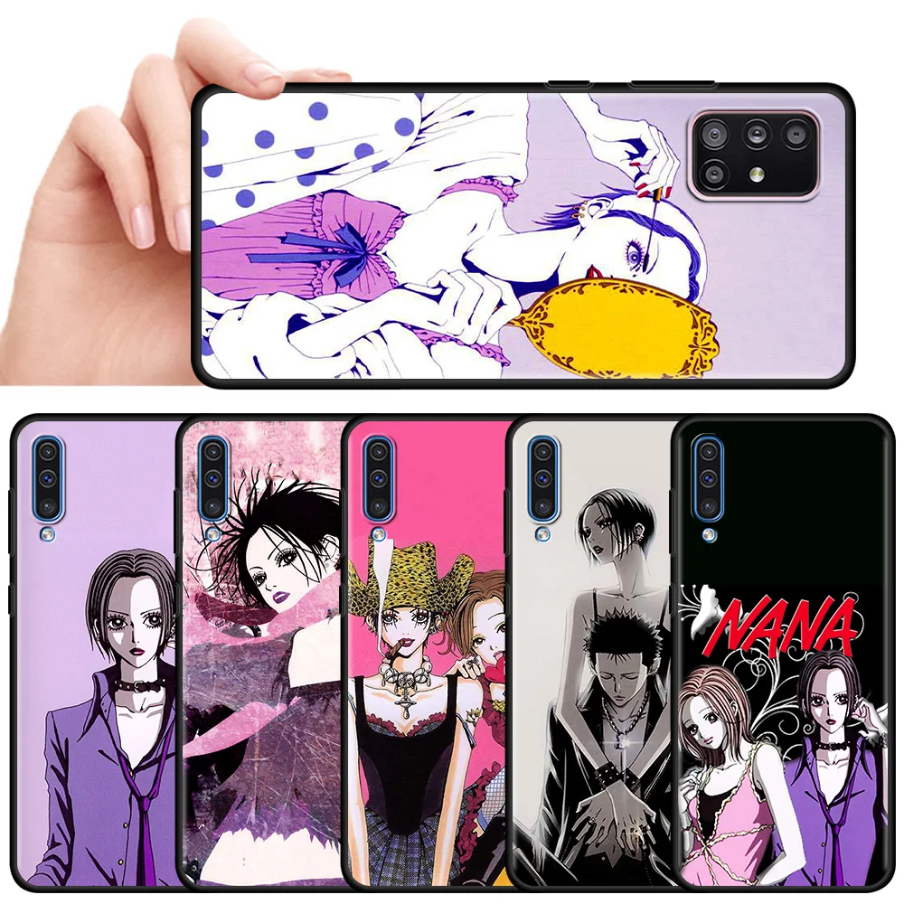 

Nana Soft Silicone Case for Samsung Galaxy A51 A12 A21s A71 A31 A52 A32 A11 A72 A41 A42 A01 Full Protection Bag