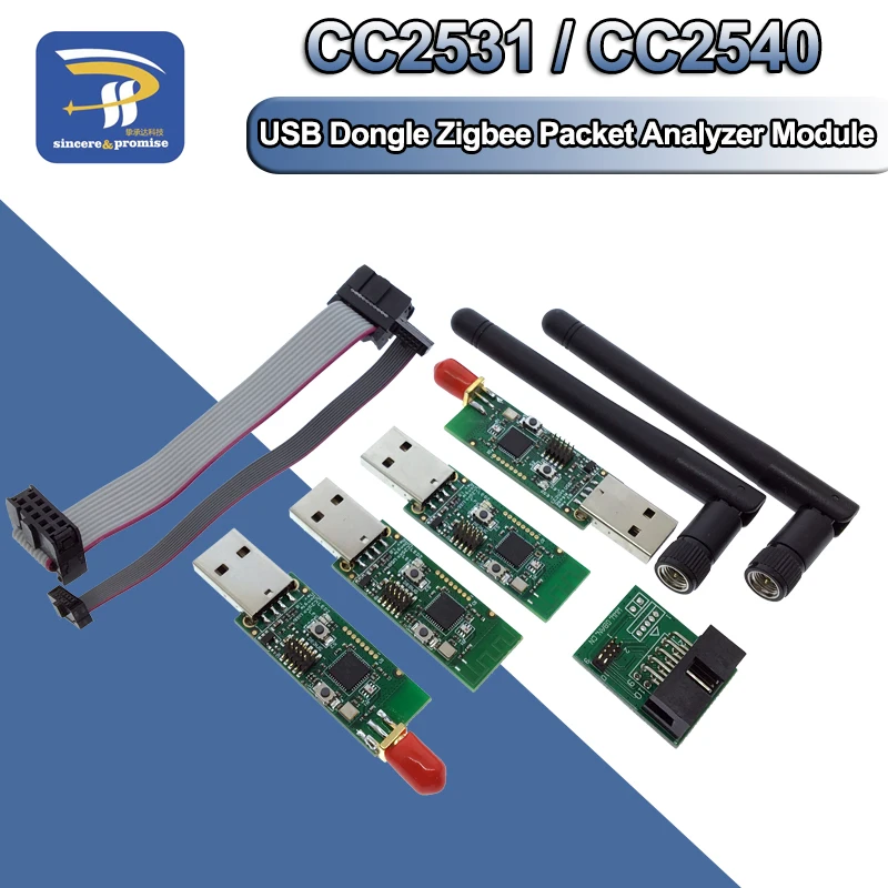 Беспроводная плата Zigbee CC2531 CC2540 Sniffer модуль анализатора Packet Protocol интерфейс